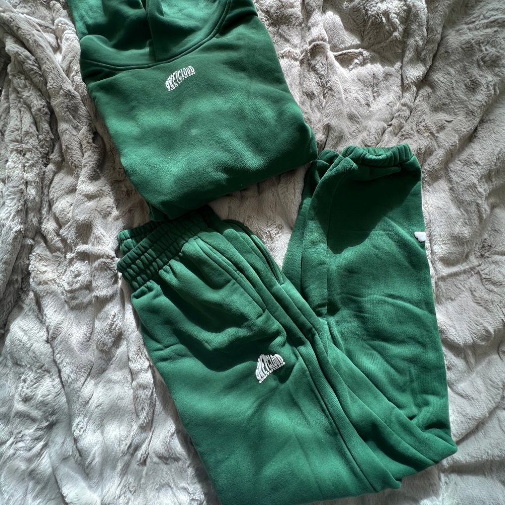 SOLD GreyCloud Sweat Set